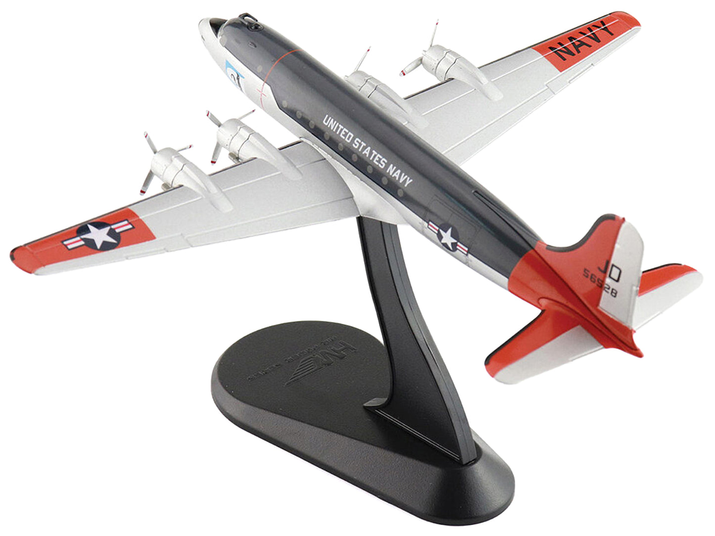 Douglas R5D-3 Skymaster Transport Aircraft "Operation Deep Freeze" (1950s) United States Navy "Airliner Series" 1/200 Diecast Model by Hobby Master-DiecastModeler.com