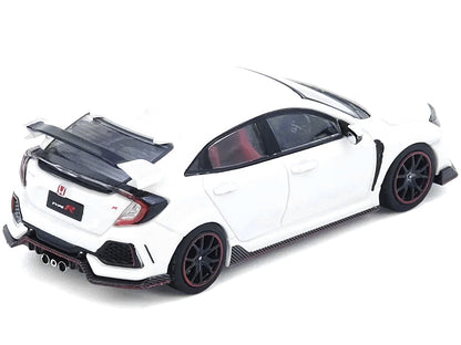 Honda Civic Type R (FK8) RHD (Right Hand Drive) White 1/64 Diecast Model Car by Inno Models