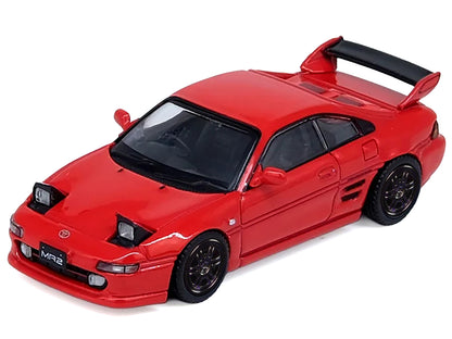 Toyota MR2 (SW20) RHD (Right Hand Drive) Red 1/64 Diecast Model Car by Inno Models