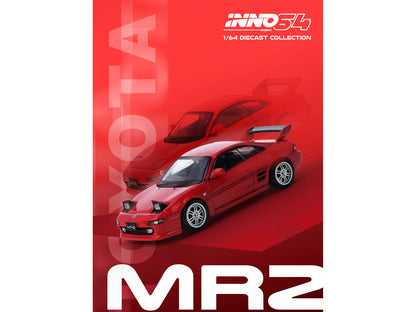 Toyota MR2 (SW20) RHD (Right Hand Drive) Red 1/64 Diecast Model Car by Inno Models