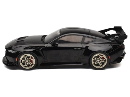 2025 Ford Mustang GTD Black "Limited Edition" Series 1/18 Diecast Model Car by IXO Models