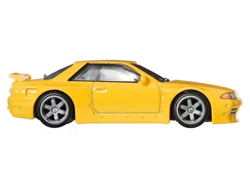 Nissan Skyline GT-R (R32) Pandem RHD (Right Hand Drive) Yellow "Ronin Run II" Series Diecast Model Car by Hot Wheels
