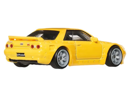 Nissan Skyline GT-R (R32) Pandem RHD (Right Hand Drive) Yellow "Ronin Run II" Series Diecast Model Car by Hot Wheels