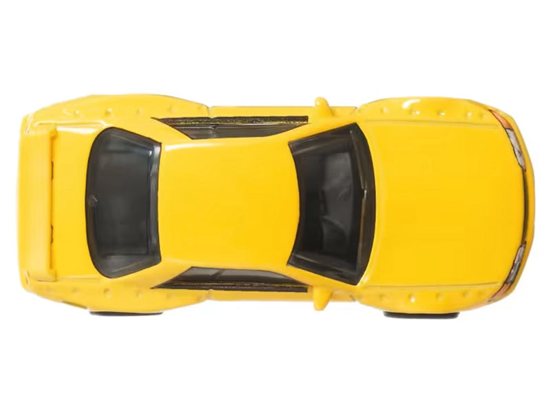 Nissan Skyline GT-R (R32) Pandem RHD (Right Hand Drive) Yellow "Ronin Run II" Series Diecast Model Car by Hot Wheels
