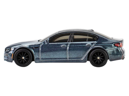 2021 BMW M5 Gray Metallic with Black Top "Mission: Impossible – Dead Reckoning" (2023) Movie "Pop Culture" Series Diecast Model Car by Hot Wheels