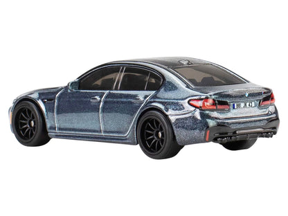2021 BMW M5 Gray Metallic with Black Top "Mission: Impossible – Dead Reckoning" (2023) Movie "Pop Culture" Series Diecast Model Car by Hot Wheels