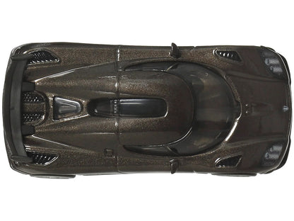 Koenigsegg CCXR Dark Gray Metallic "Fast Five" (2011) Movie "Fast & Furious" Series Diecast Model Car by Hot Wheels