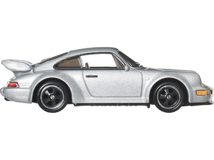 Porsche 911 Carrera RS 3.8 Silver Metallic "The Fast and the Furious: Tokyo Drift" (2006) Movie "Fast & Furious" Series Diecast Model Car by Hot Wheels