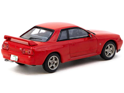 Nissan Skyline GT-R (BNR32) RHD (Right Hand Drive) Red "J Collection" Series 1/64 Diecast Model by Tarmac Works