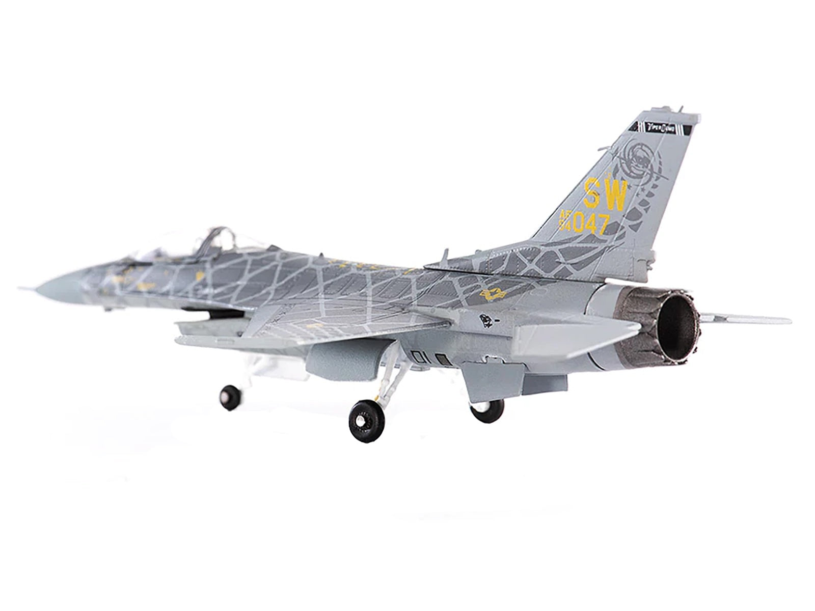 Lockheed Martin F-16C Fighting Falcon Fighter Aircraft "Viper Demo Team" (2021) United States Air Force 1/144 Diecast Model by JC Wings-DiecastModeler.com