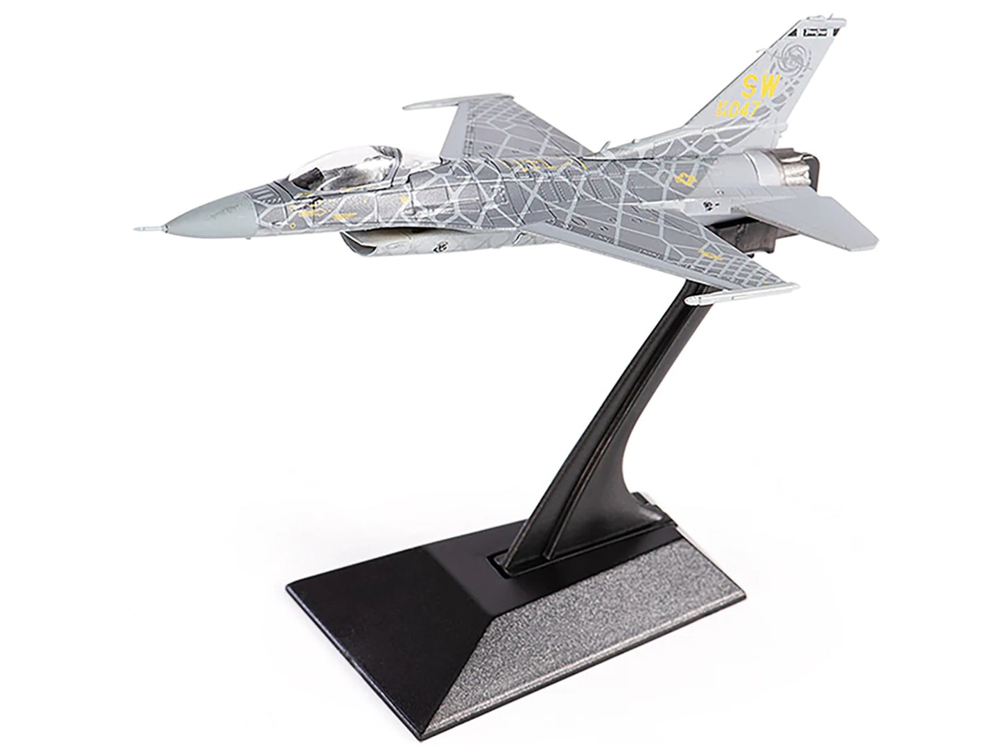 Lockheed Martin F-16C Fighting Falcon Fighter Aircraft "Viper Demo Team" (2021) United States Air Force 1/144 Diecast Model by JC Wings-DiecastModeler.com