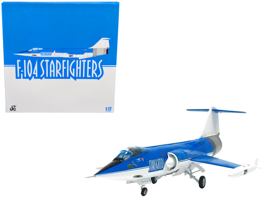 Lockheed F-104S Starfighter Aircraft "Starfighters Aerospace Aerobatics Team" (2012) 1/72 Diecast Model by JC Wings-DiecastModeler.com