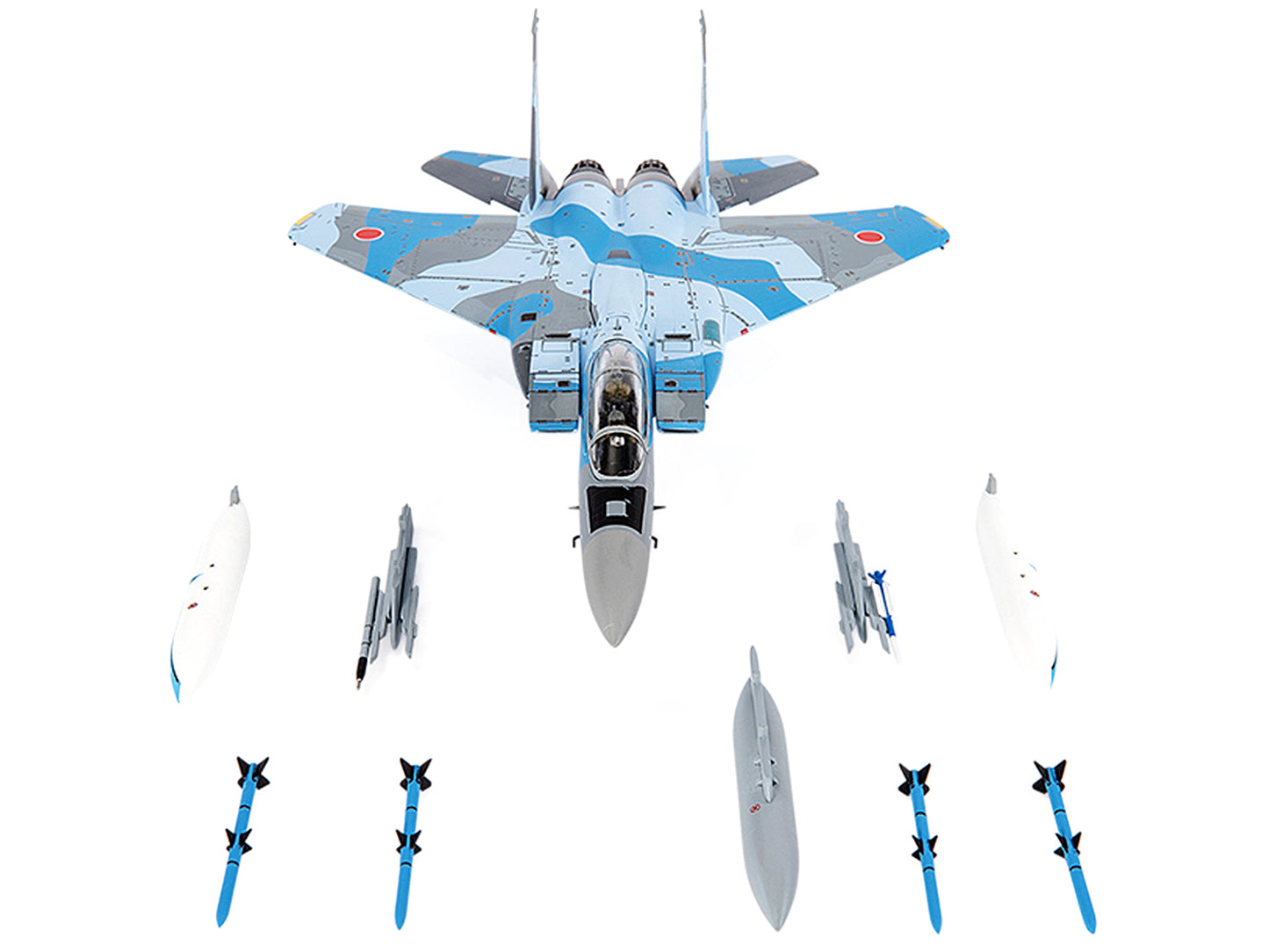 Mitsubishi F-15DJ Eagle Fighter Plane "JASDF (Japan Air Self-Defense Force) Tactical Fighter Training Group 40th Anniversary Edition" (2021) 1/72 Diecast Model by JC Wings-DiecastModeler.com
