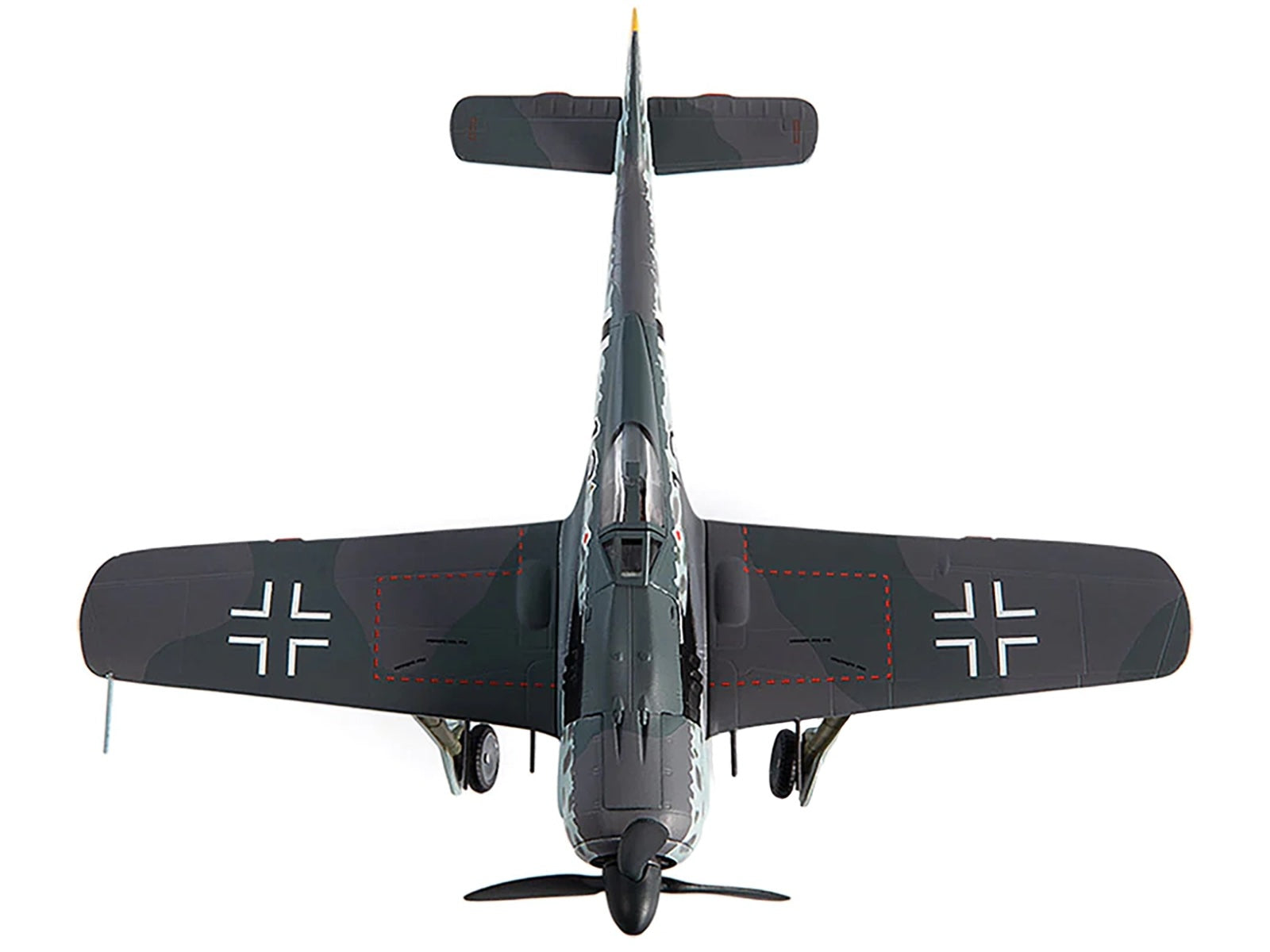 Focke-Wulf Fw 190A-8 Fighter Aircraft "JG 26 Schlageter France" (1945) German Luftwaffe 1/72 Diecast Model by JC Wings-DiecastModeler.com