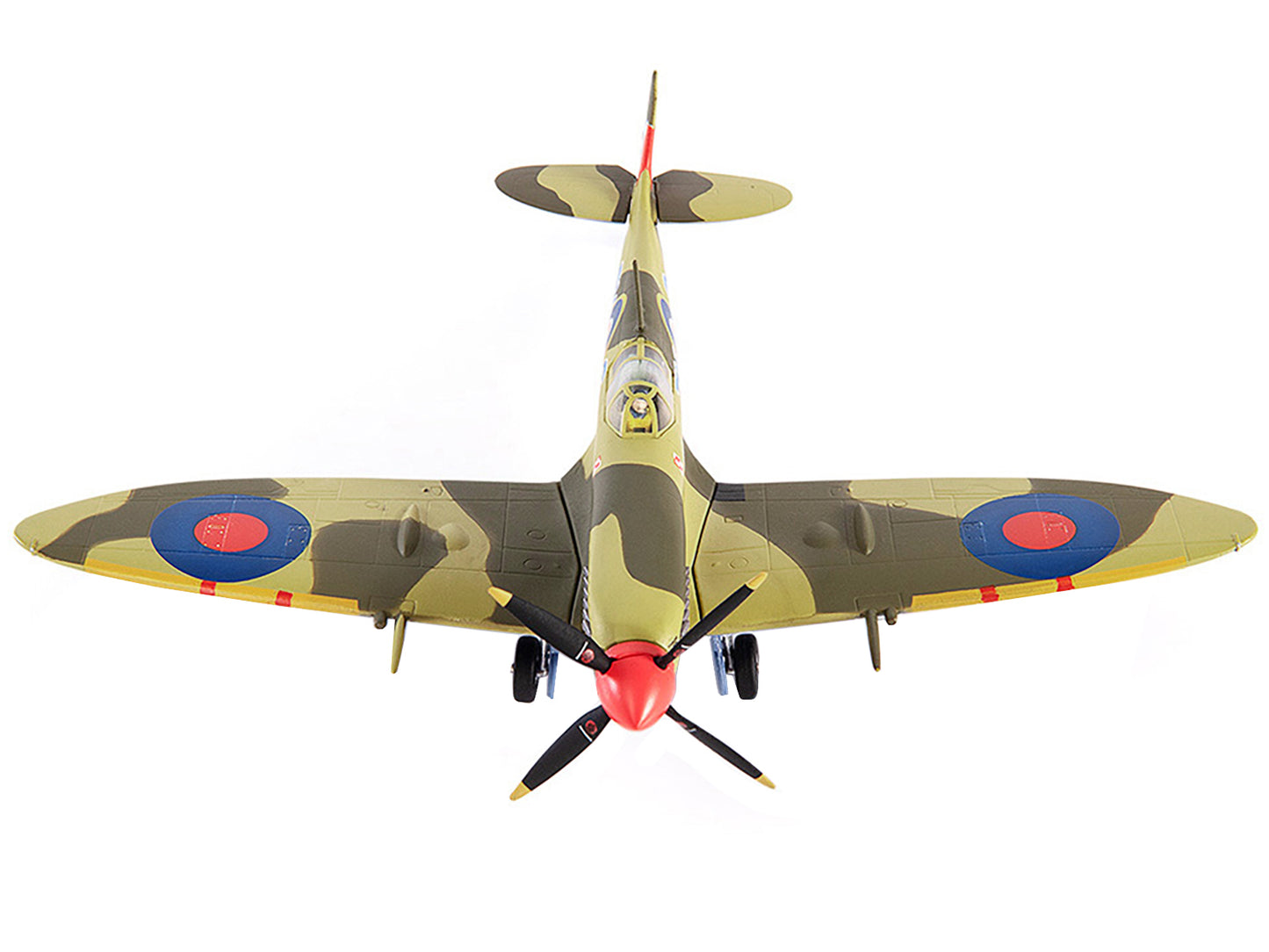 Supermarine Spitfire MK IXC Fighter Aircraft "Royal Air Force Ldr. Stanislav Skalsk Polish Combat Team North Africa" (1943) 1/72 Diecast Model by JC Wings-DiecastModeler.com