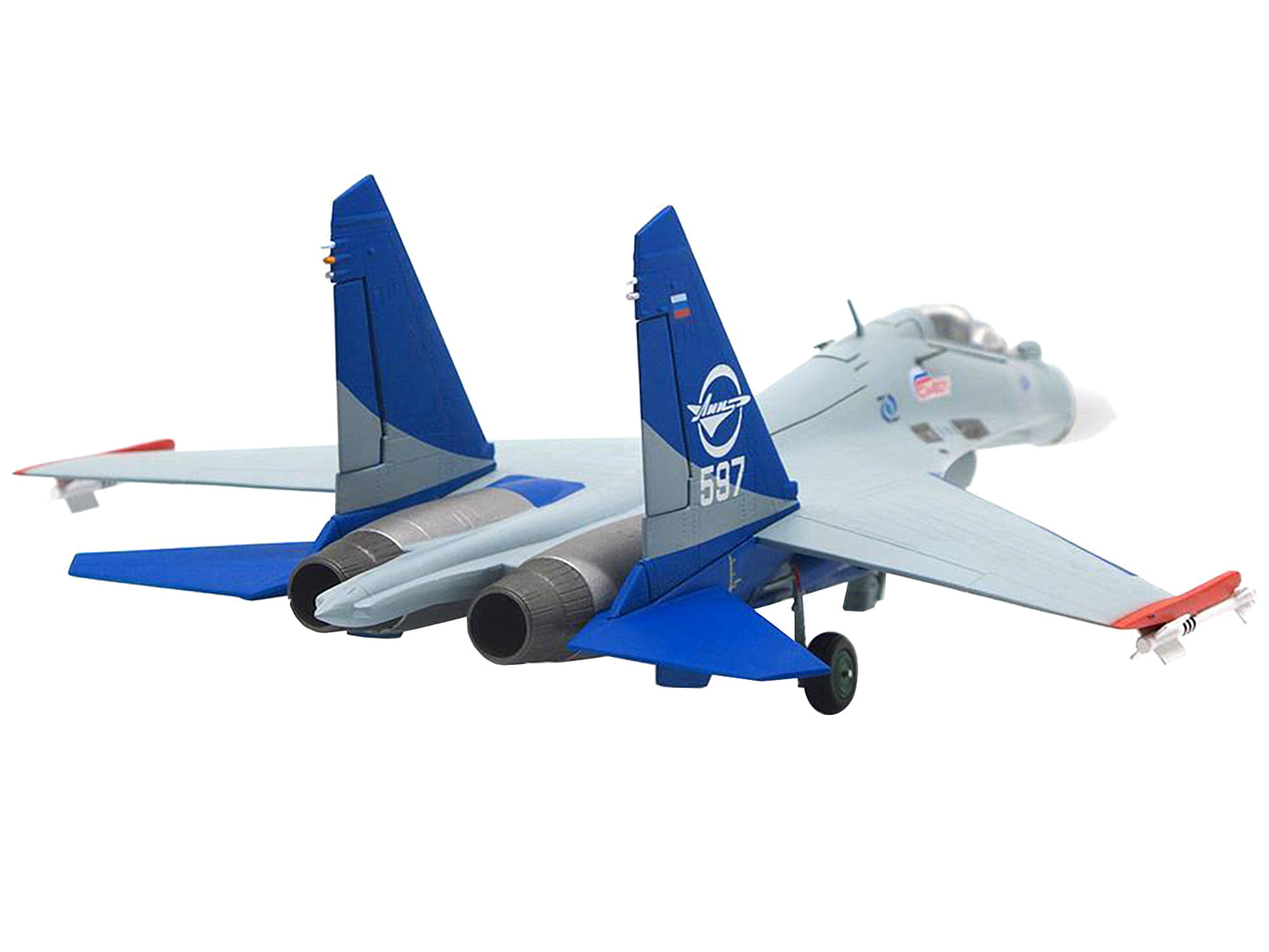 Sukhoi Su-30LL Flanker-C Fighter Aircraft "Gromov Flight Research Institute Ramenskoye AB Russia" (1997) 1/72 Diecast Model by JC Wings-DiecastModeler.com