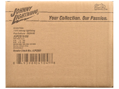Pop Culture 2024 Set of 6 Cars Release 2 1/64 Diecast Model Cars by Johnny Lightning-DiecastModeler.com