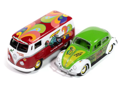 Johnny Lightning "2-Packs" 2024 Release 1 Set A of 6 pieces 1/64 Diecast Model Cars by Johnny Lightning