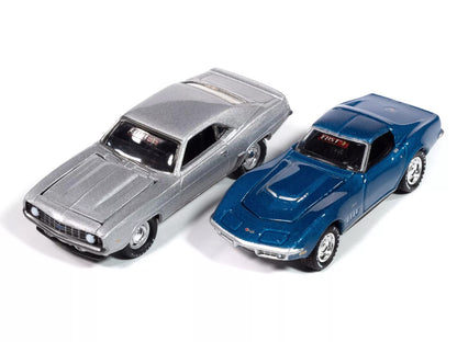 Johnny Lightning "2-Packs" 2024 Release 1 Set B of 6 pieces 1/64 Diecast Model Cars by Johnny Lightning