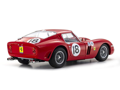 Ferrari 250 GTO #18 Pedro Rodriguez Winner "Daytona 3 Hours" (1963) 1/18 Diecast Model Car by Kyosho