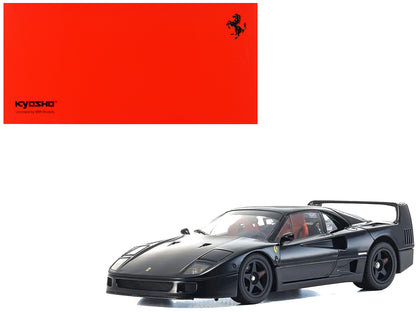 Ferrari F40 Black 1/18 Diecast Model Car by Kyosho-DiecastModeler.com