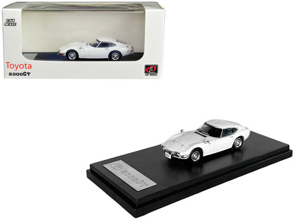 Toyota 2000GT White 1/64 Diecast Model Car by LCD Models-DiecastModeler.com