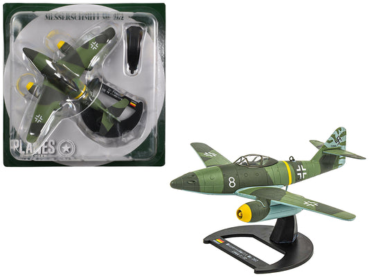 Messerschmitt Me 262 Fighter Aircraft "White 8 258 aerial victory ace Walter Nowotny Kommando Nowotny Germany" (1944) German Luftwaffe 1/72 Diecast Model Airplane by Luppa-DiecastModeler.com