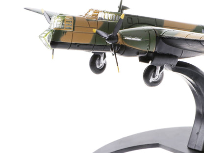 Armstrong Whitworth Whitley Mk.V Bomber Aircraft "No. 102 Squadron RAF Driffield" Royal Air Force (1940) "Planes of World War II" Series 1/144 Diecast Model Airplane by Luppa-DiecastModeler.com