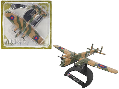 Armstrong Whitworth Whitley Mk.V Bomber Aircraft "No. 102 Squadron RAF Driffield" Royal Air Force (1940) "Planes of World War II" Series 1/144 Diecast Model Airplane by Luppa-DiecastModeler.com