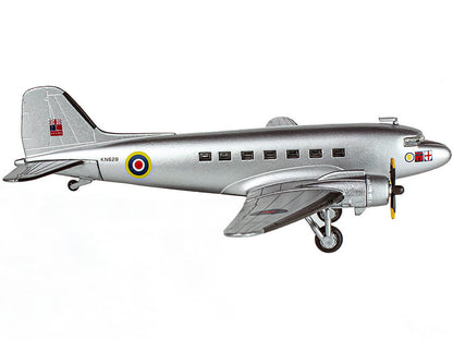 Douglas C-47 Dakota Transport Aircraft "Field Marshal Montgomery No. 24 Squadron" Royal Air Force (1945) "Planes of World War II" Series 1/144 Diecast Model Airplane by Luppa-DiecastModeler.com