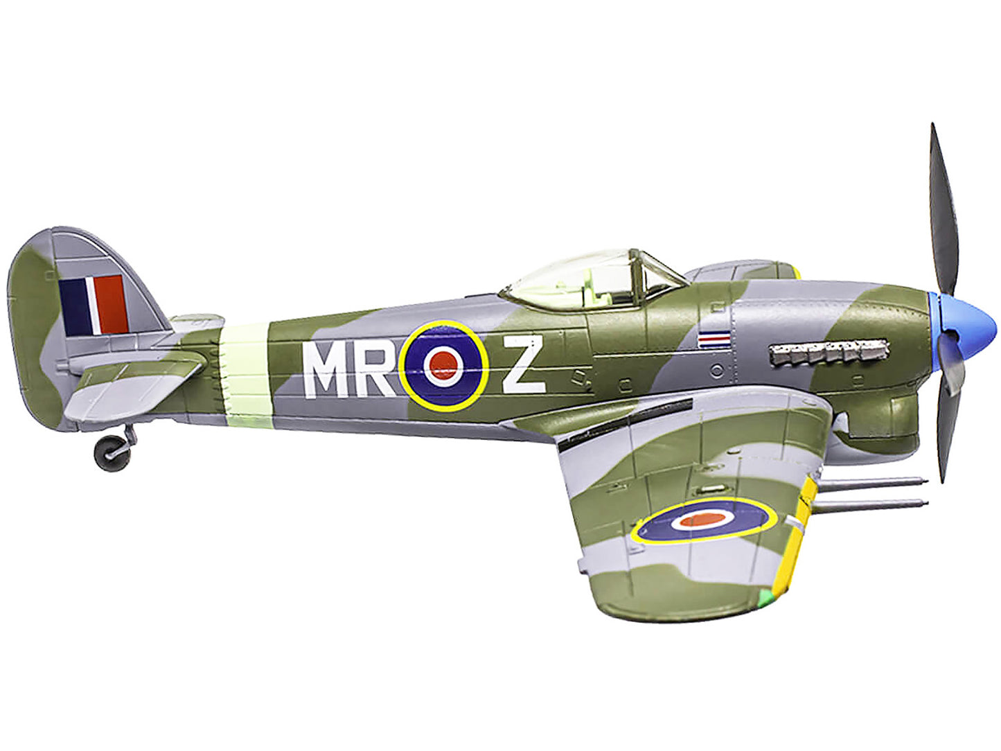 Hawker Typhoon Mk IB Fighter-Bomber Aircraft "No. 245 (Northern Rhodesian) Squadron" Royal Air Force (1942) "Planes of World War II" Series 1/72 Diecast Model Airplane by Luppa-DiecastModeler.com