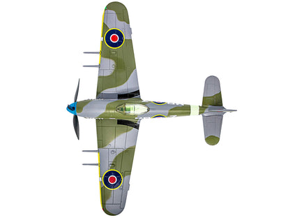 Hawker Typhoon Mk IB Fighter-Bomber Aircraft "No. 245 (Northern Rhodesian) Squadron" Royal Air Force (1942) "Planes of World War II" Series 1/72 Diecast Model Airplane by Luppa-DiecastModeler.com
