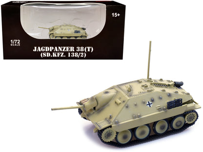 Jagdpanzer 38(T) SD.Kfz. 138/2 Hetzer Tank Destroyer German Army World War II 1/72 Diecast Model by Legion-DiecastModeler.com
