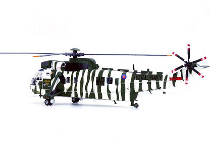 Westland Sea King HC.4 Helicopter "40th Anniversary Livery 848 Naval Air Squadron Commando Helicopter Force Royal Naval Air Station Yeovilton Somerset" (2009) British Royal Navy 1/72 Diecast Model by Legion-DiecastModeler.com