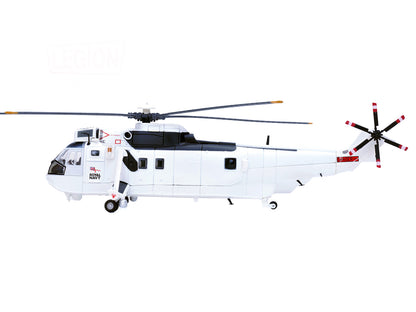 Westland Sea King HC.4 Helicopter "White Livery 845 Naval Air Squadron United Nations Protection Force Bosnia/Croatia" (1995) British Royal Navy 1/72 Diecast Model by Legion-DiecastModeler.com