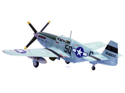 North American P-51B Mustang Aircraft "Bonny Bea 504th Fighter Squadron 339th Fighter Group" (1944) United States Army Air Forces 1/72 Diecast Model Airplane by Legion-DiecastModeler.com