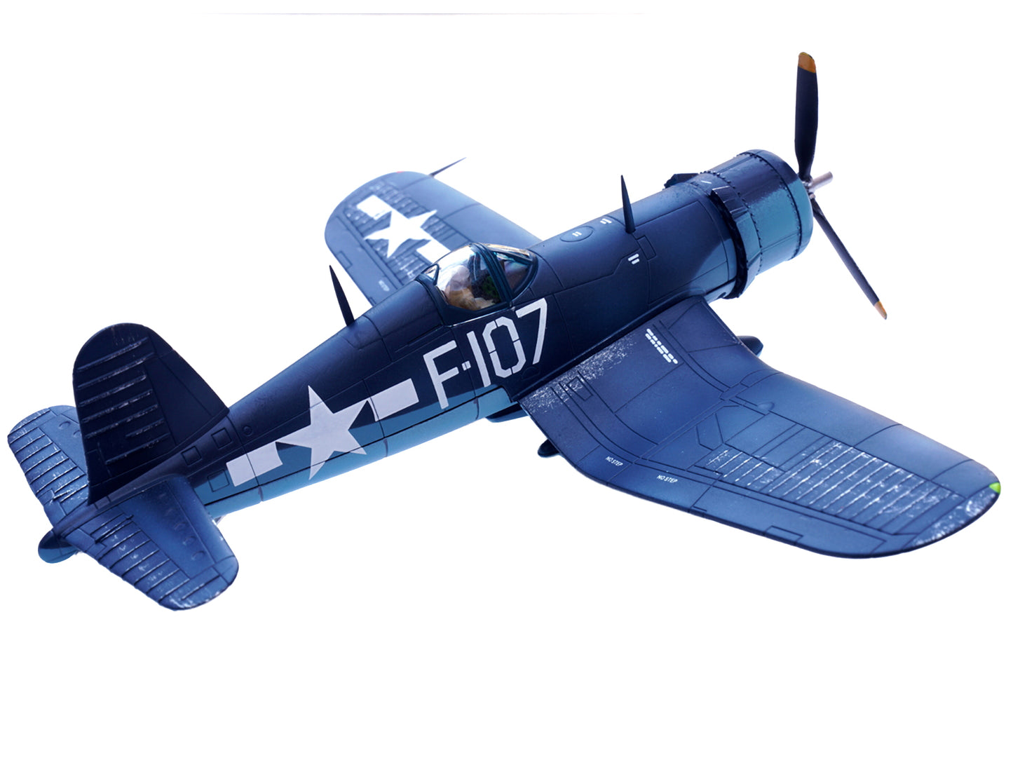 Vought F4U-1D Corsair Fighter Plane "1st Lt. Phillip DeLong Marine Fighter Squadron (VMF-224)" (1945) 1/72 Diecast Airplane Model by Legion