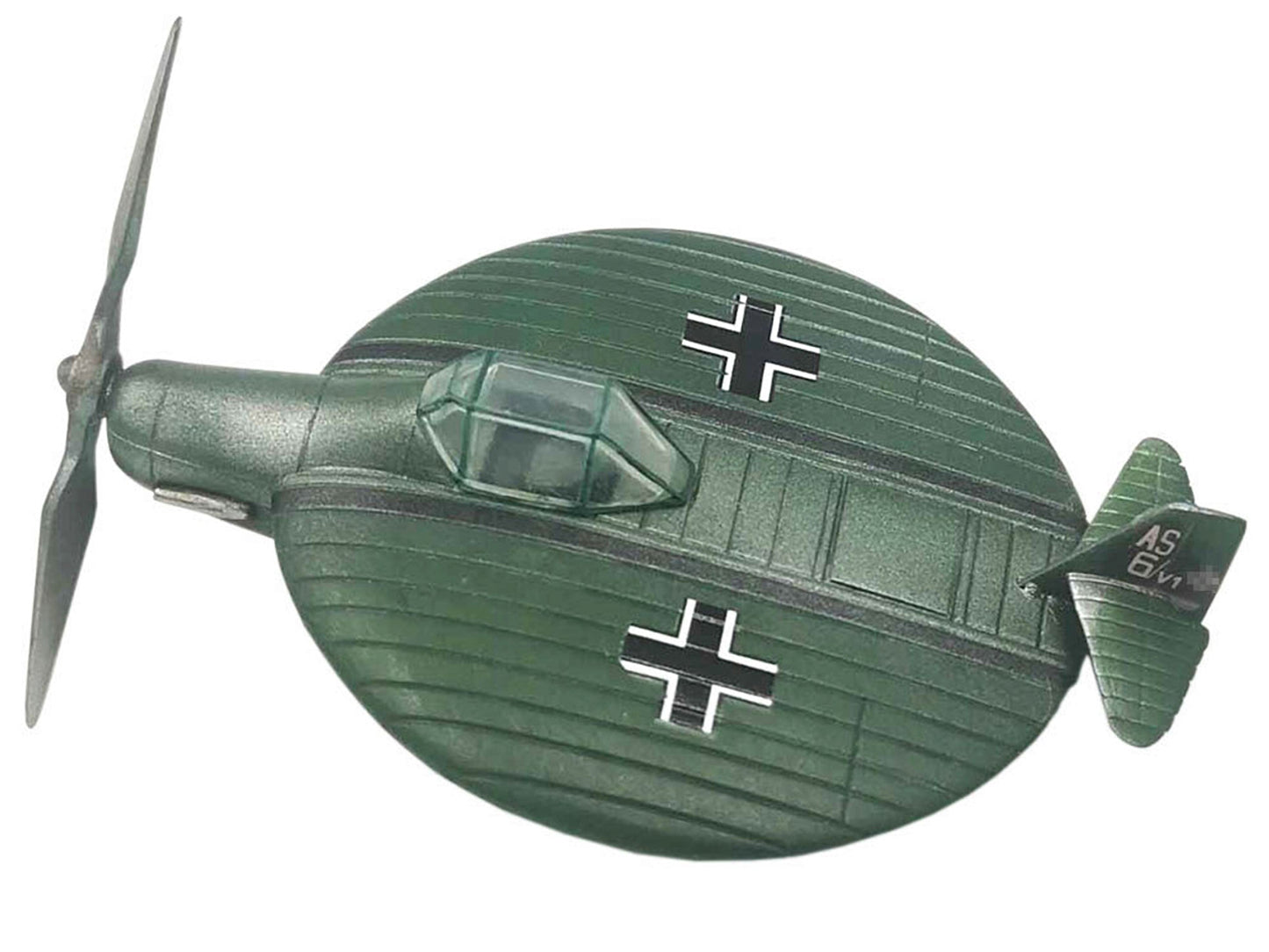 Sack AS-6 Aircraft Prototype "German Luftwaffe" 1/72 Model by Luft-X-DiecastModeler.com