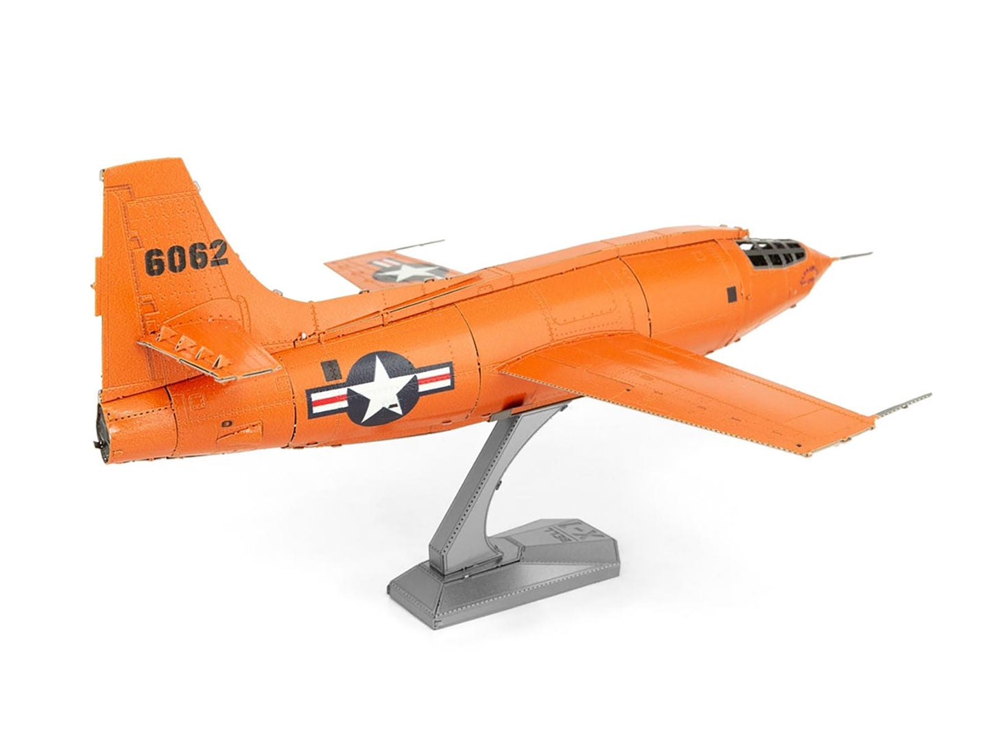 Model Kit Bell X-1 Aircraft "United States Air Force" (Moderate Difficulty) Steel Model by Metal Earth