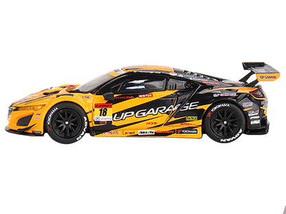 Honda NSX GT3 EVO22 #18 Takashi Kobayashi - Syun Koide "Team UpGarage" "Super GT Series" (2023) Limited Edition 1/64 Diecast Model Car by Mini GT