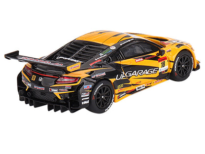 Honda NSX GT3 EVO22 #18 Takashi Kobayashi - Syun Koide "Team UpGarage" "Super GT Series" (2023) Limited Edition 1/64 Diecast Model Car by Mini GT-DiecastModeler.com