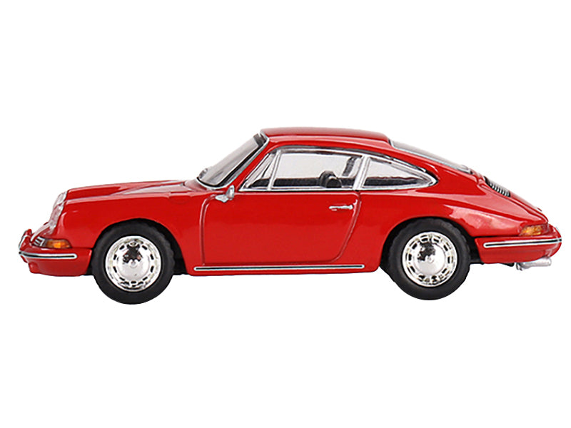 1963 Porsche 901 Signal Red Limited Edition to 4200 pieces Worldwide 1/64 Diecast Model Car by Mini GT-DiecastModeler.com