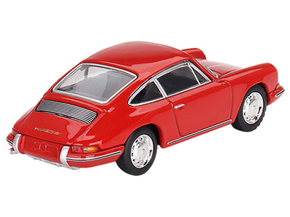 1963 Porsche 901 Signal Red Limited Edition to 4200 pieces Worldwide 1/64 Diecast Model Car by Mini GT-DiecastModeler.com