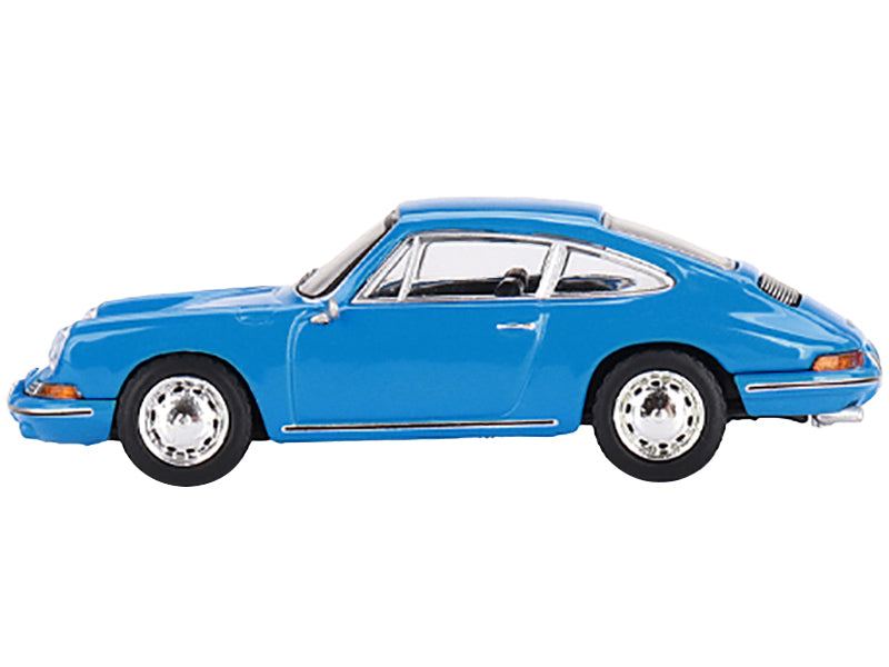 1963 Porsche 901 Blue "Quickblau" Limited Edition to 3600 pieces Worldwide 1/64 Diecast Model Car by Mini GT-DiecastModeler.com