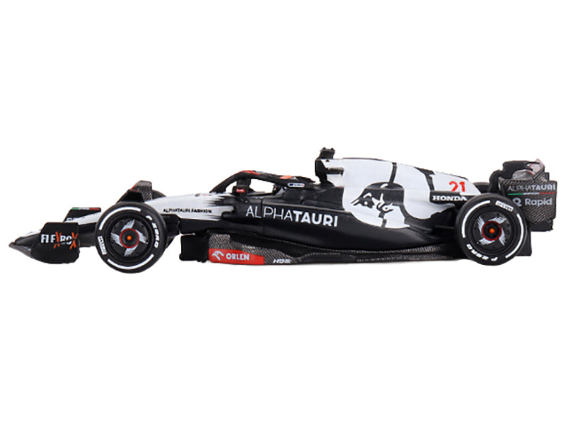 AlphaTauri AT04 #21 Nyck de Vries Formula One F1 "Australian GP" (2023) Limited Edition 1/64 Diecast Model Car by Mini GT