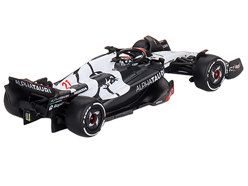 AlphaTauri AT04 #21 Nyck de Vries Formula One F1 "Australian GP" (2023) Limited Edition 1/64 Diecast Model Car by Mini GT