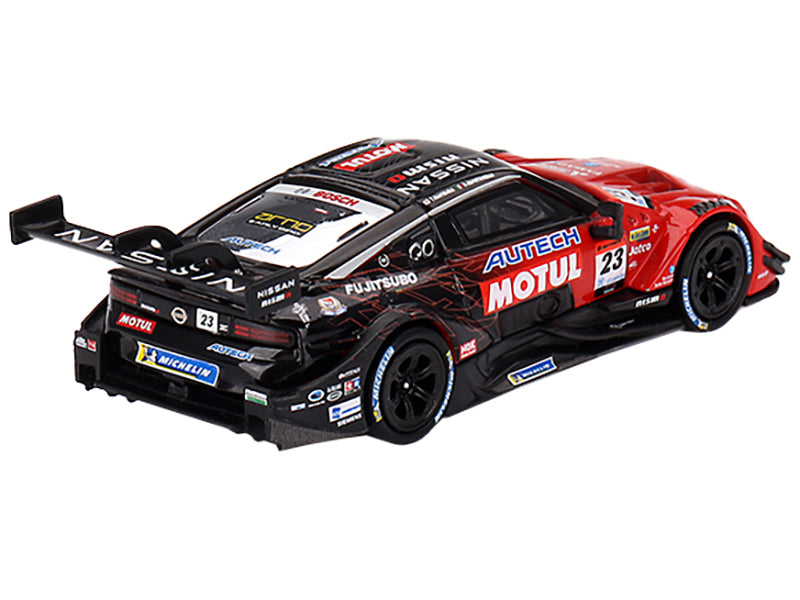 Nissan Z GT500 #23 Tsugio Matsuda - Ronnie Quintarelli "NISMO" "Super GT Series" (2023) Limited Edition 1/64 Diecast Model Car by Mini GT-DiecastModeler.com