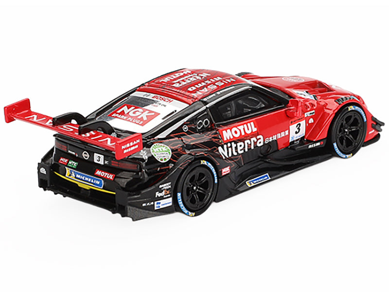 Nissan Z GT500 #3 Katsumasa Chiyo - Mitsunori Takaboshi "Niterra MOTUL Z - NDDP Racing" "Super GT Series" (2023) Limited Edition 1/64 Diecast Model Car by Mini GT