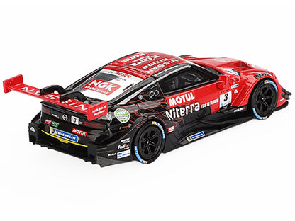 Nissan Z GT500 #3 Katsumasa Chiyo - Mitsunori Takaboshi "Niterra MOTUL Z - NDDP Racing" "Super GT Series" (2023) Limited Edition 1/64 Diecast Model Car by Mini GT