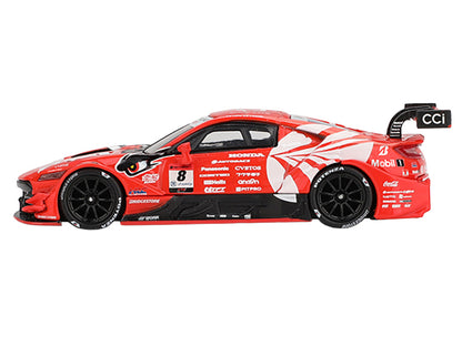 Honda NSX-GT "Type S" GT500 #8 Tomoki Nojiri - Toshiki Oyu "ARTA" "Super GT Series" (2023) Limited Edition 1/64 Diecast Model Car by Mini GT-DiecastModeler.com